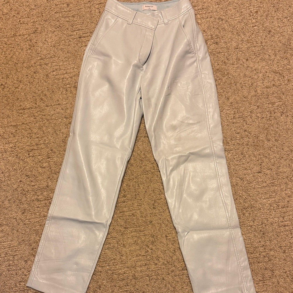 Babaton Aritzia Sky Blue Dress Pants